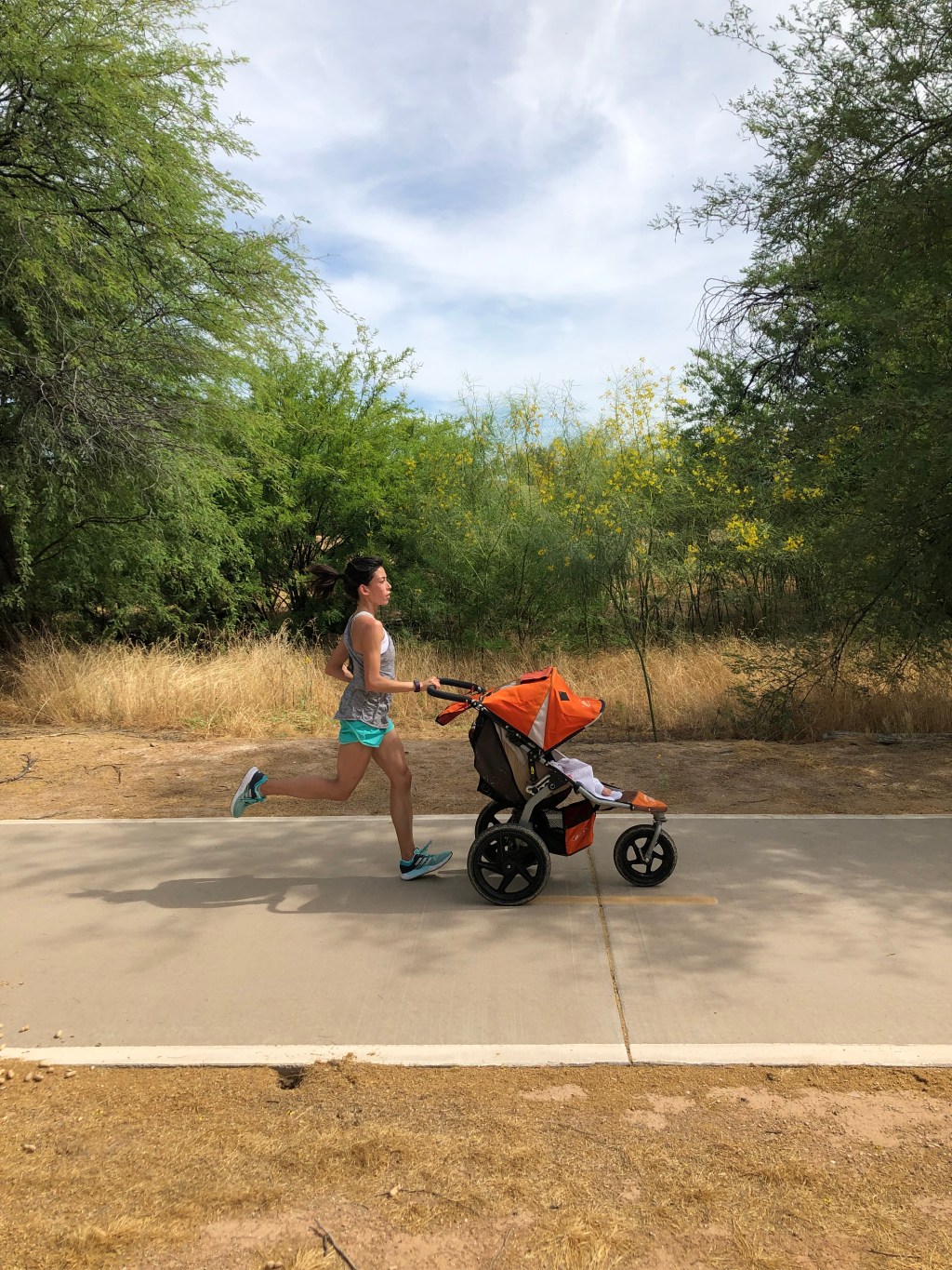 The Art of Running with a Baby Jogger