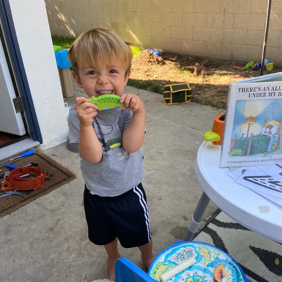 Tot School: The Letter A – This Mama Needs Grace